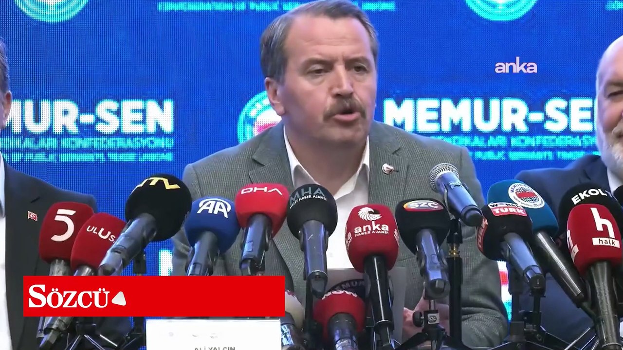 Ali Yalçın: Sendika yasası berbat, hakem sistem...