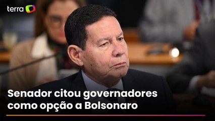 Mourão vê Tarcísio como a ‘estrela da direita hoje’ para concorrer à presidência em 2026