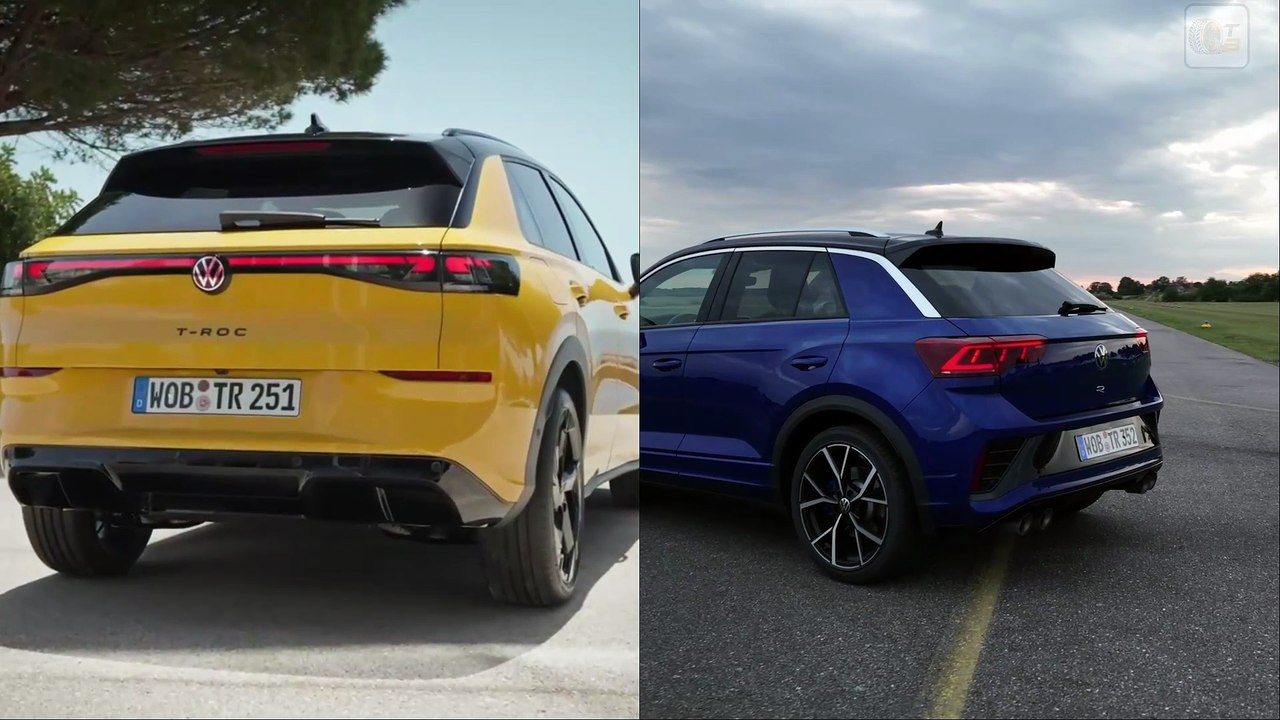 VW T-Roc 2025 im Vergleich zum 2022er Modell – Alle Änderungen & Highlights