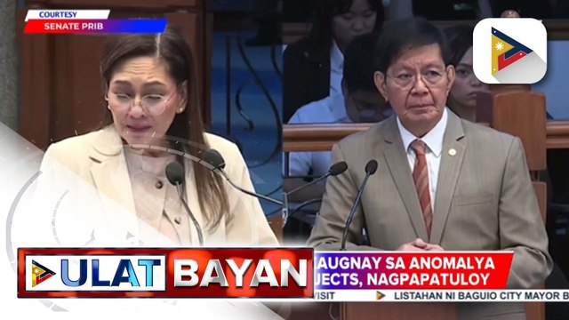 Pagdinig kaugnay sa anomalya sa flood control projects, inaasahang itutuloy ng Senado sa susunod na linggo | ulat ni Daniel Manalastas