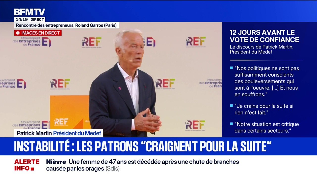 Patrons face à la crise: "L'insécurité et l'aveuglement sont nos pires ennemis"