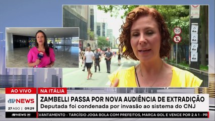 Carla Zambelli aguarda decisão sobre extradição