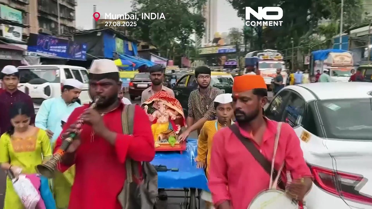 Indien startet zehntägiges Ganesha-Festival mit Prozessionen und Gebeten
