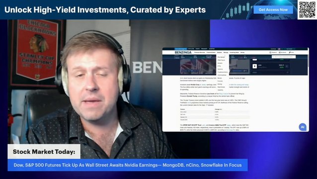 Stock Market Today: Dow, S&P 500 Futures Tick Up As Wall Street Awaits Nvidia Earnings— MongoDB, nCino, Snowflake In Focus