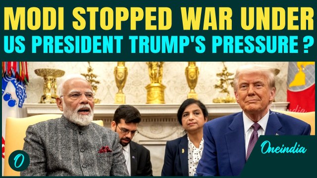 Trump Spoke With PM Modi Before India-Pakistan Ceasefire? | Opposition Joins U.S. Narrative