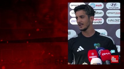 Tayfur Bingöl: Bu sene 10-15 gol civarı kendime bir hedef koydum