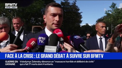 Crise politique: Jordan Bardella dénonce un budget "nocif" pour les Français