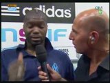 OM Strasbourg - Djibril cissé  Réaction d'après match