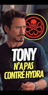 Pourquoi Tony n’a rien fait contre Hydra ? #avengers #tonystark #hydra #shield #theorie #marvel #ironman #mcu #onregardequoi