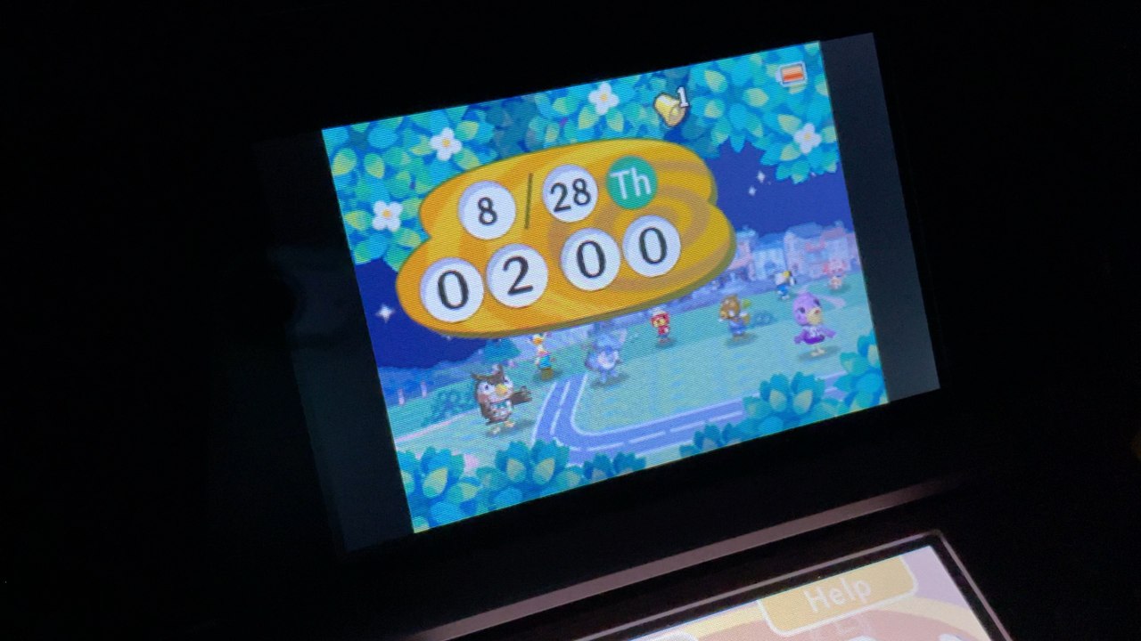 Animal crossing clock