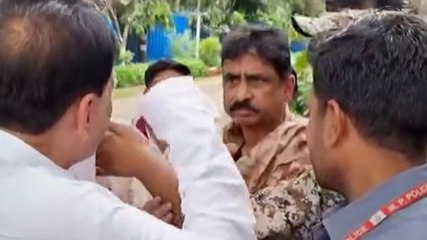 भिंड में कलेक्टर और विधायक के बीच तनातनी