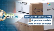 Arranca la campaña electoral para los comicios legislativos en Argentina