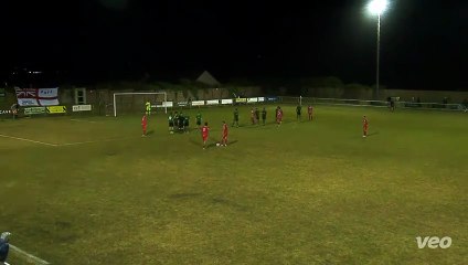 Louis Price's 89th minute free-kick looked to have given Newquay all three points. Video courtesy of Newquay AFC.
