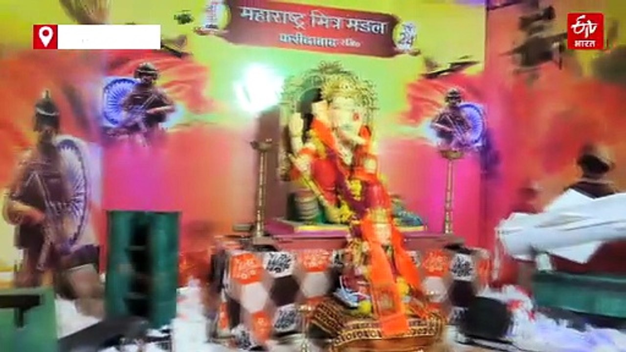 फरीदाबाद में ऑपरेशन सिंदूर की थीम पर सजा गणपति पंडाल, सेना को समर्पित