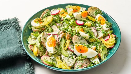 How to Make Green Goddess Potato Salad