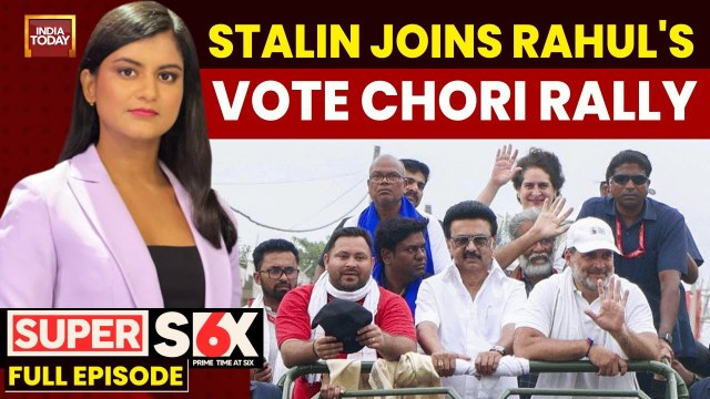 MK Stalin joins Rahul Gandhi, Tejashwi Yadav's rally in Bihar, Complaint filed against TVK chief Vijay