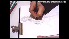 Comment dessiner un manteau doudoune étape 1