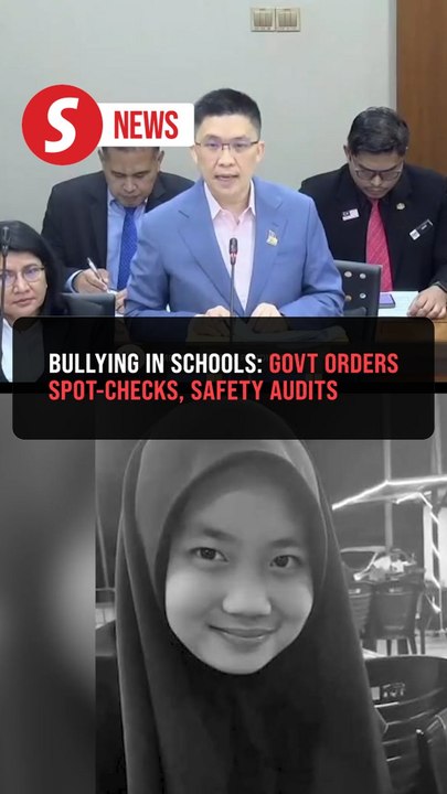 Education Ministry to conduct random spot-checks at schools to curb bullying