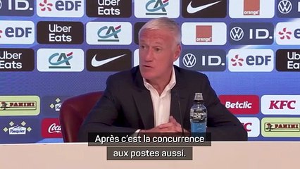 Deschamps justifie l’absence d’Ekitiké et la sélection d’Akliouche