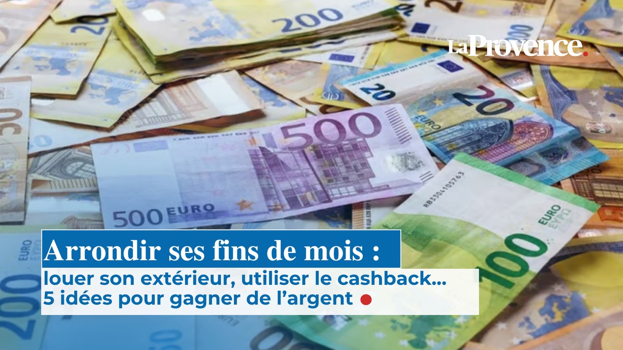 Arrondir ses fins de mois : louer son extérieur, utiliser  le cashback… 5 idées pour  gagner de l’argent