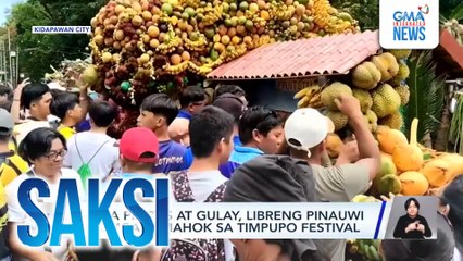 Mga prutas at gulay, libreng pinauwi sa mga lumahok sa Timpupo Festival | Saksi