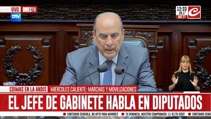 Guillermo Francos en el Congreso: "Indigna que se disfracen de escoltas de la moral"