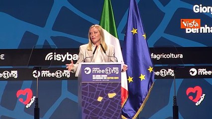 Meloni: "Mi auguro che i profeti di sventura siano contenti di essersi sbagliati"