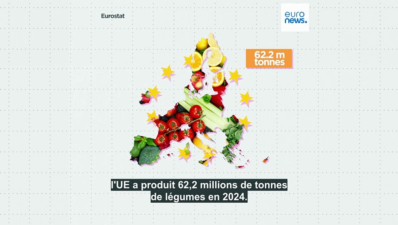 Fruits et légumes en Europe : quels pays dominent la récolte et combien l’UE en produit-elle ?