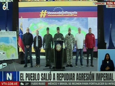 Vpdte. Sec. Padrino López: Ayer se consiguió un alijo de casi 3 toneladas de cocaína en Amazonas