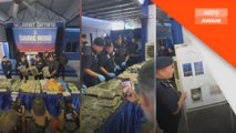Polis rampas dadah lebih 25kg selepas menahan pasangan kekasih