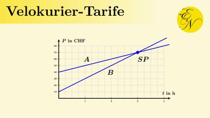 Velokurier-Tarife im Fokus: Kostenanalyse mit Funktionen und Grafiken