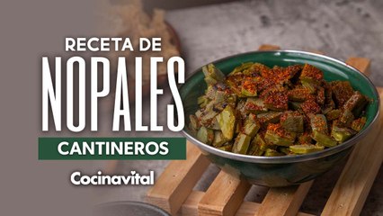 Deliciosa Receta de Nopales Cantineros en 5 Ingredientes 🌶️
