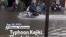 Typhoon Kajiki Floods Hanoi