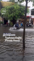 Typhoon Kajiki Floods Hanoi