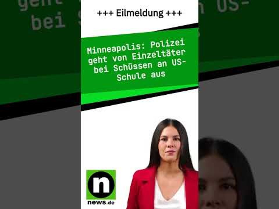 Polizei geht von Einzeltäter bei Schüssen an US-Schule aus