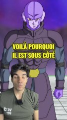 Voilà pour Hit est sous côté dans Dragon Ball Super