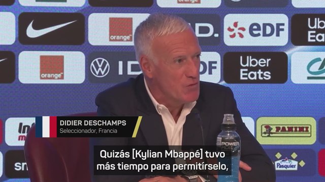 La reflexión de Deschamps sobre la temporada pasada de Kylian Mbappé