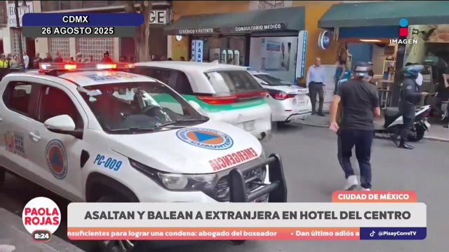 Balean a extranjera en hotel del Centro Histórico dela CDMX | DPC con Paola Rojas