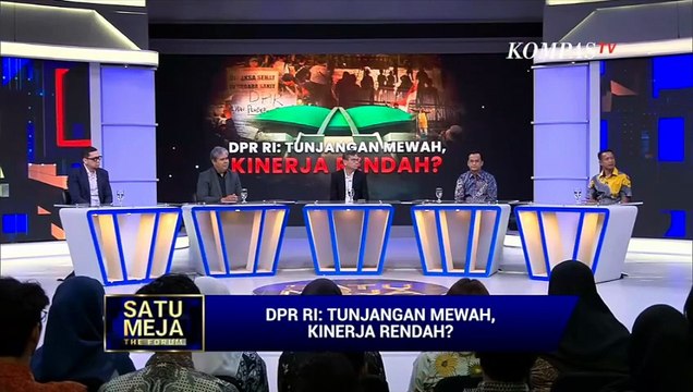 DPR Respons Polemik Tunjangan, Pengamat Minta Keterbukaan Remunerasi hingga Kebijakan | SATU MEJA