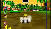 Mario Kart 64 (3-4 players Grand Prix) online multiplayer - n64
