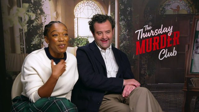 Thursday Murder Club's Dynamic Duo,Naomi Ackie & Daniel Mays