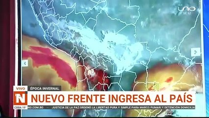 NUEVO FRENTE FRÍO INGRESA AL PAÍS