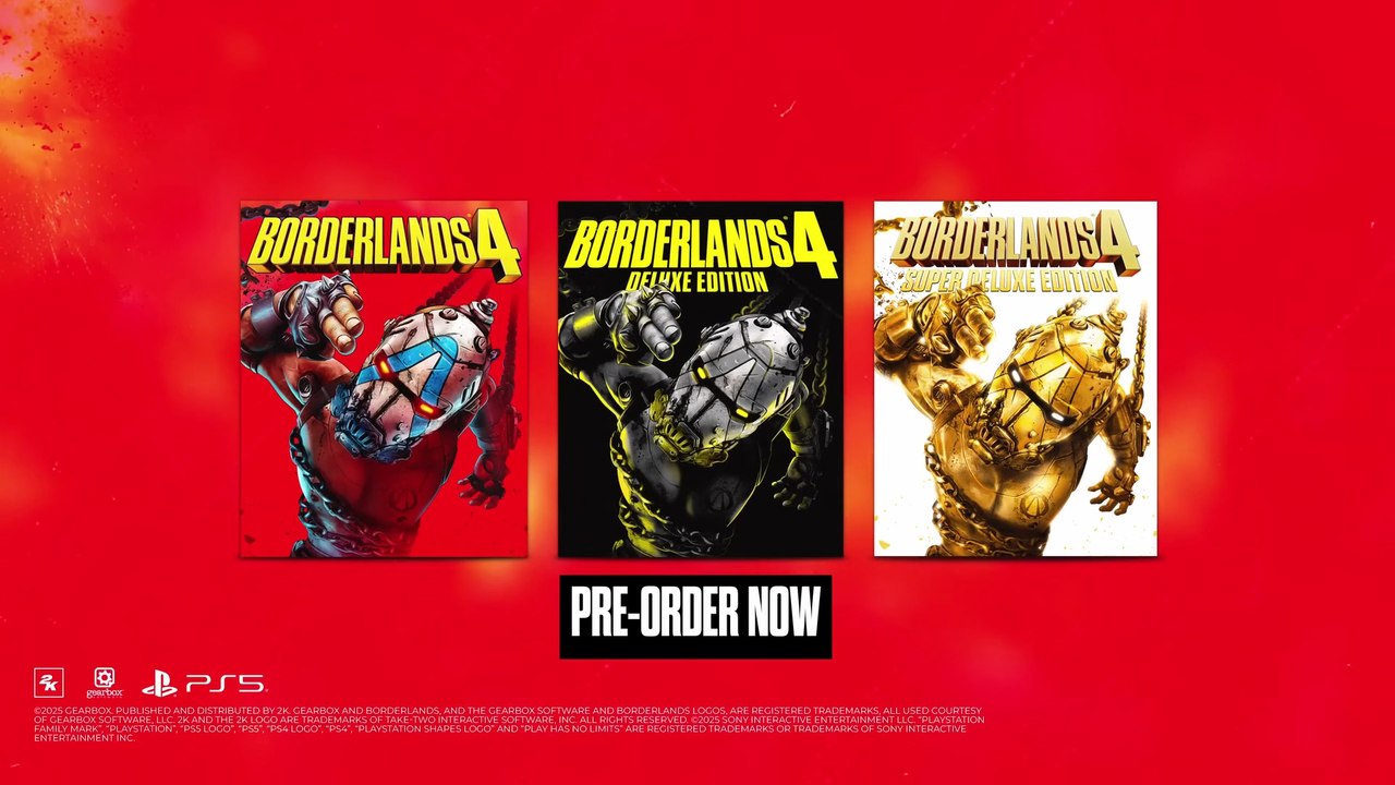 Borderlands 4 Trailer PS5 & PC Games