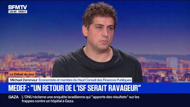 Crise économique: L'ISF était un petit impôt mais sa suppression n'a pas déclenché de vague d'investissement , déclare l'économiste Michaël Zemmour