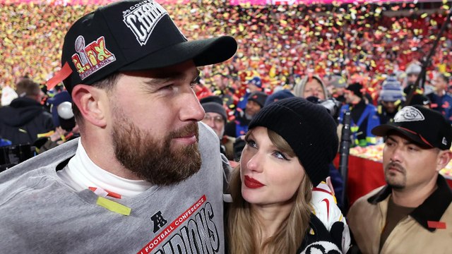 Travis Kelce's Dad Spills Details on Son's Engagement to Taylor Swift | THR News Video