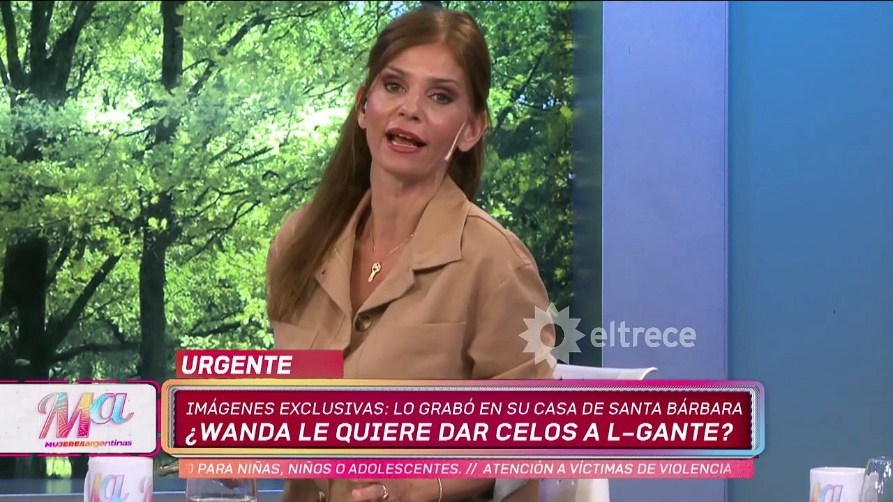 Se filtró la picante estrategia de Wanda Nara para provocar a L-Gante