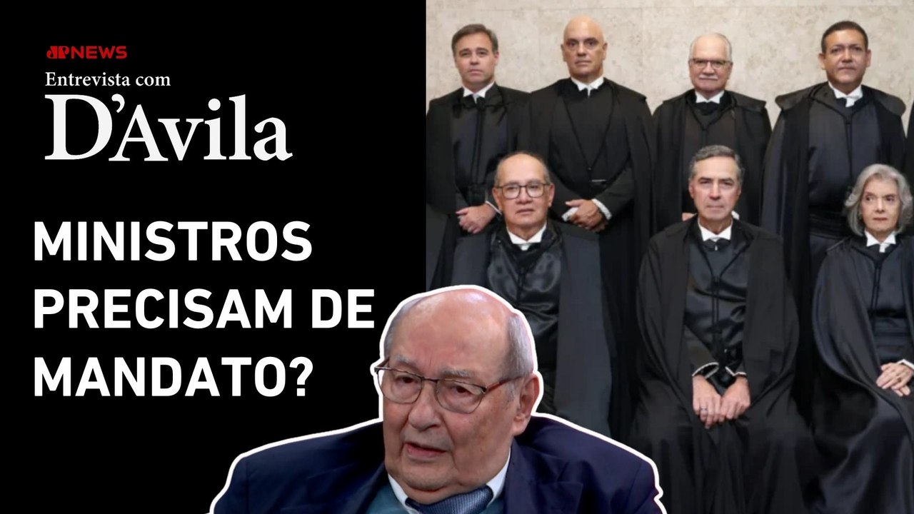 Sobre mandatos no STF: "Prefiro a vitaliciedade", diz Ives Gandra | ENTREVISTA COM D'AVILASobre mandatos no STF: "Prefiro a vitaliciedade", diz Ives Gandra | ENTREVISTA COM D'AVILA