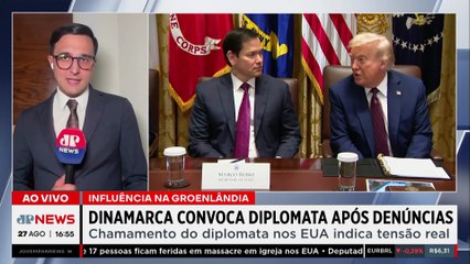 Tensão com os EUA: Dinamarca convoca diplomata após denúncias