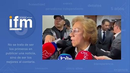 Canciller Rosa Villavicencio confirma que hoy se firmará contrato con Thomas Gregg