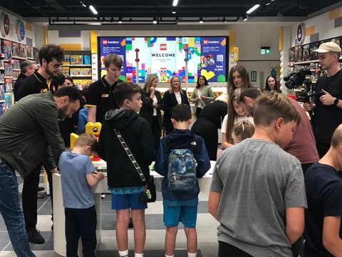 Sneak Peek: Northern Ireland’s first Lego store welcomes 'influencers' ahead of grand opening in Belfast